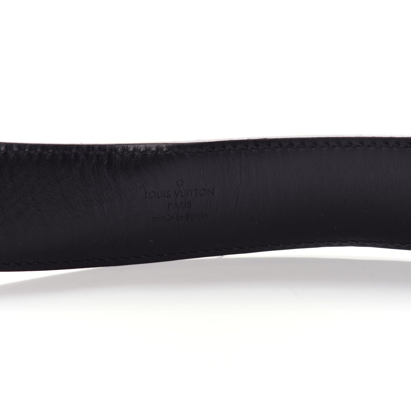 Damier Graphite 40mm LV Initiales Belt 95 38