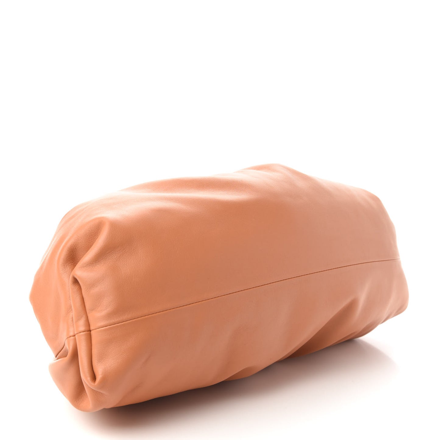 Smooth Butter Calf The Pouch Oversized Clutch Clay