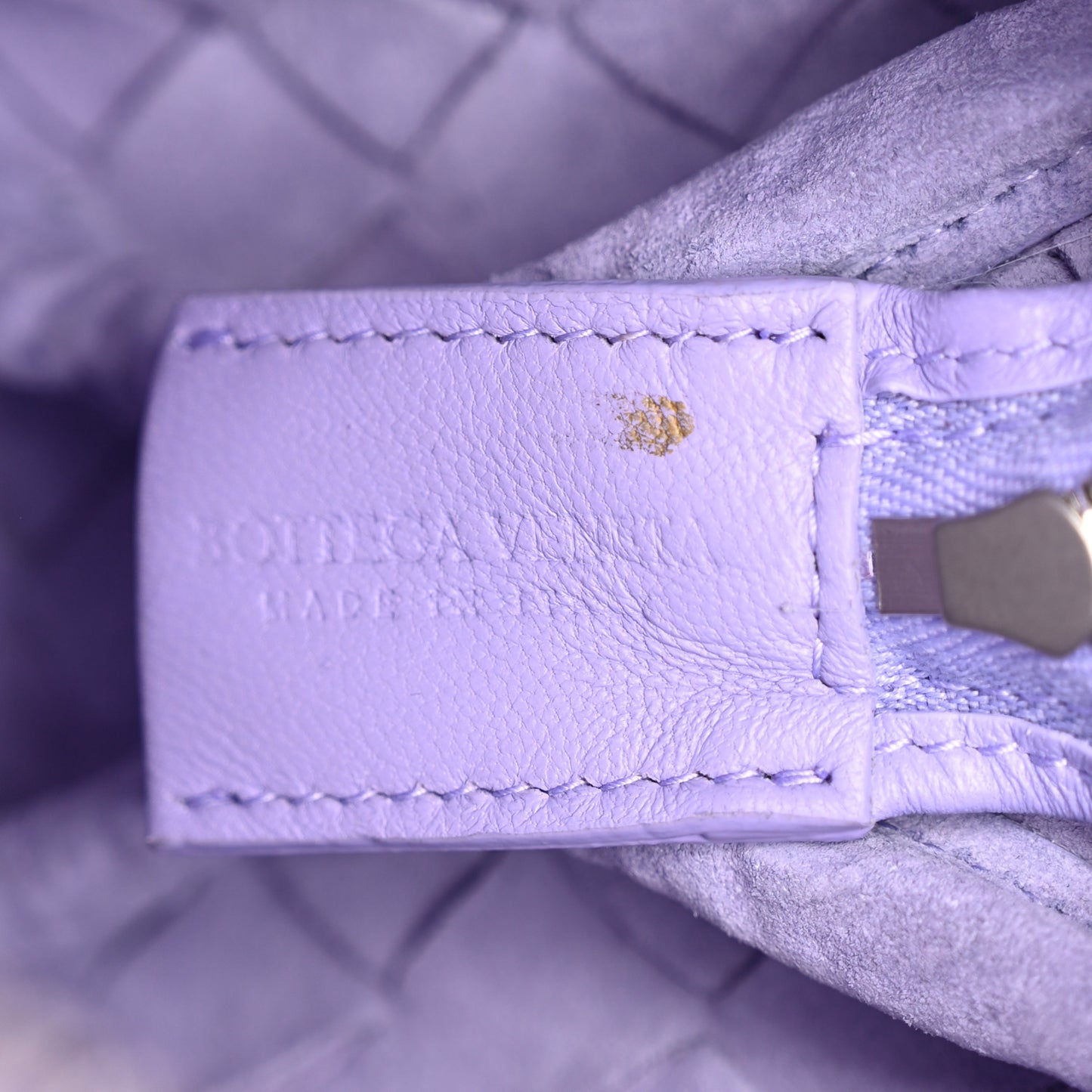 Nappa Intrecciato Mini Loop Camera Bag Wisteria