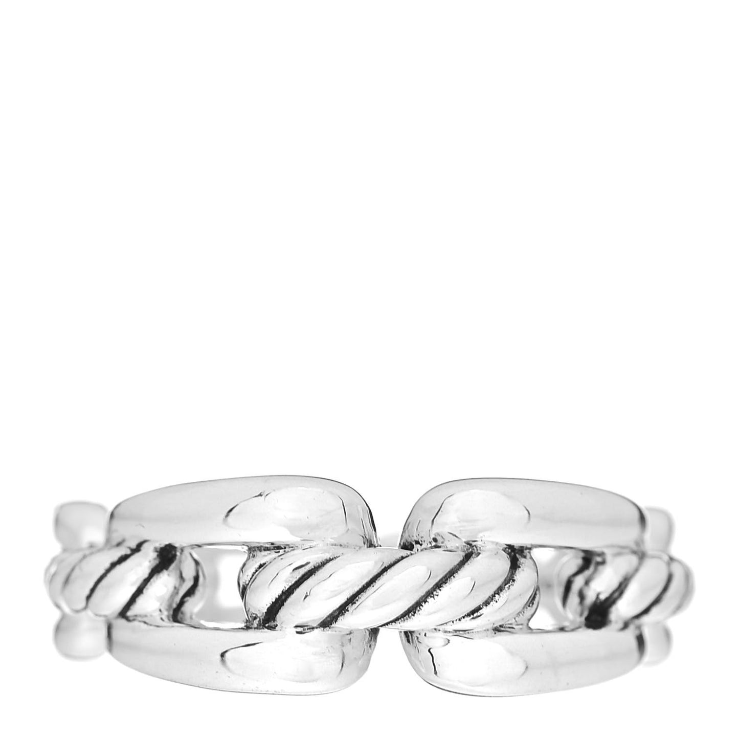 Sterling Silver 8mm Wellesley Link Ring 54 7