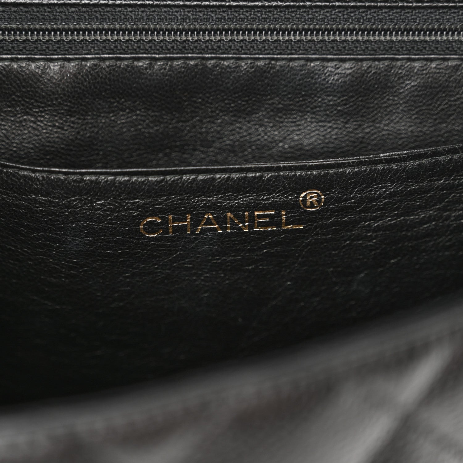 Chanel Caviar Quilted Jumbo Kelly Flap Black 6 of 14