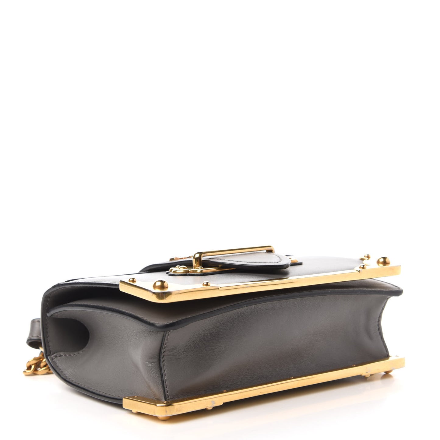 City Calf Saffiano Cahier Bag Marmo