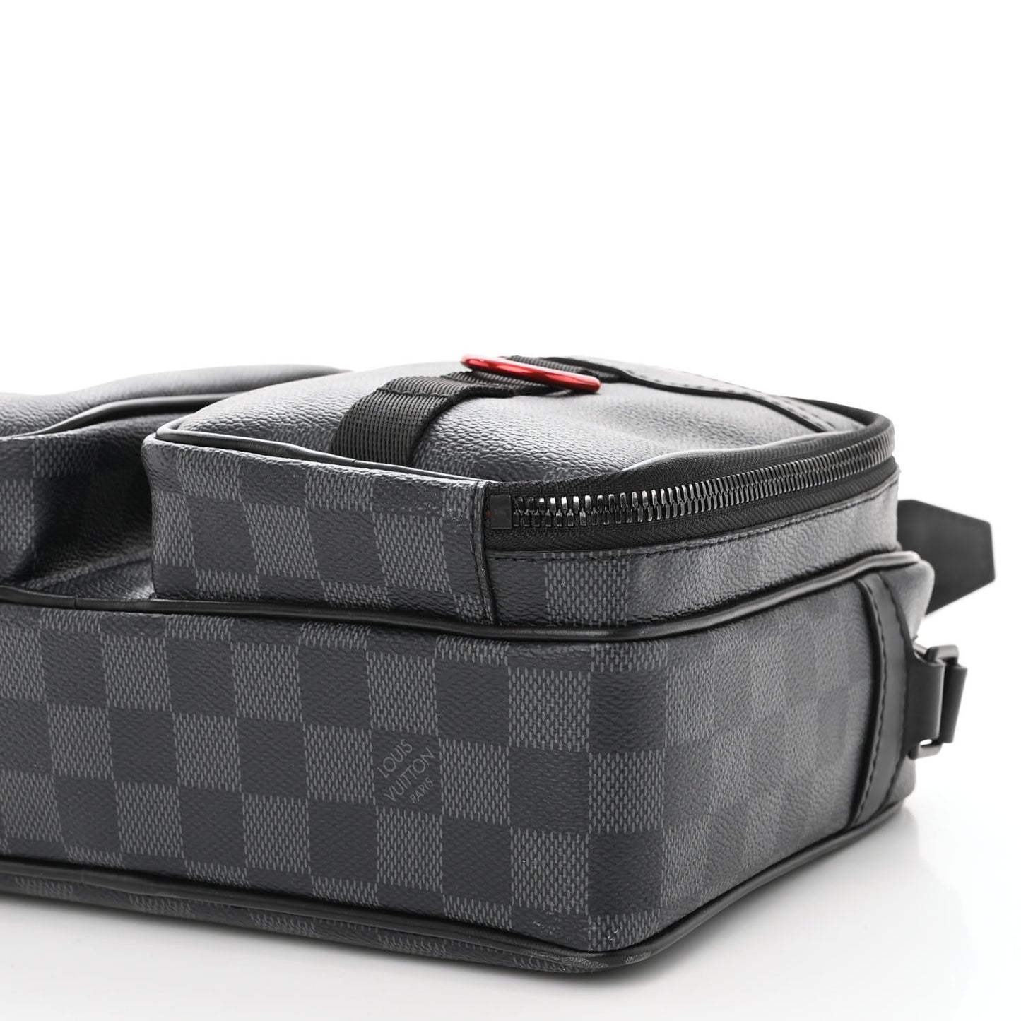 Damier Graphite Utility Messenger