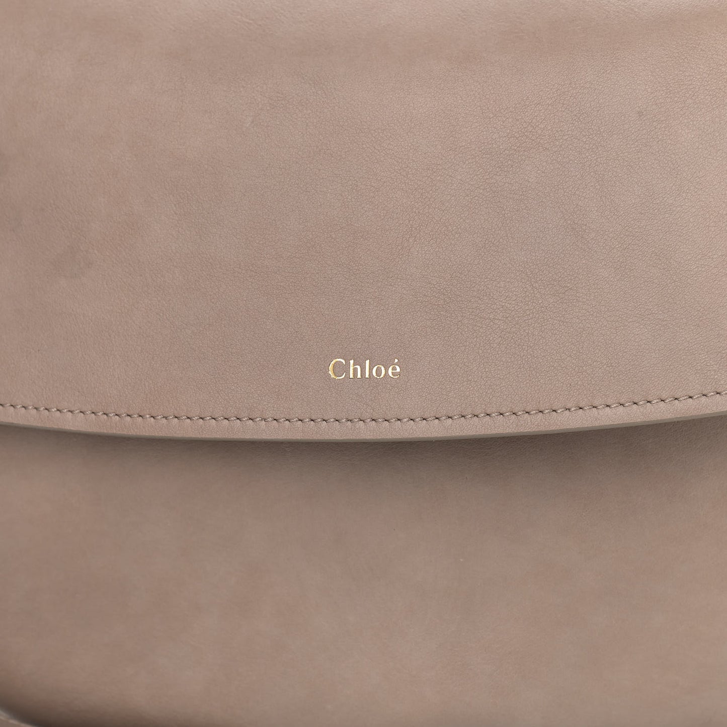 Grain Calfskin Kiss Hobo Motty Grey