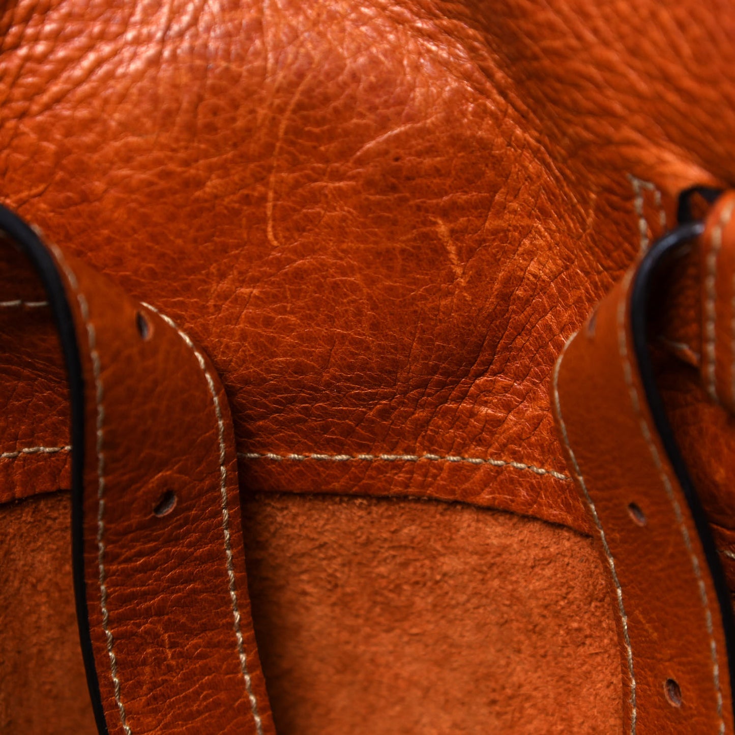 Grained Calfskin Tooled Darwin Bayswater Oak
