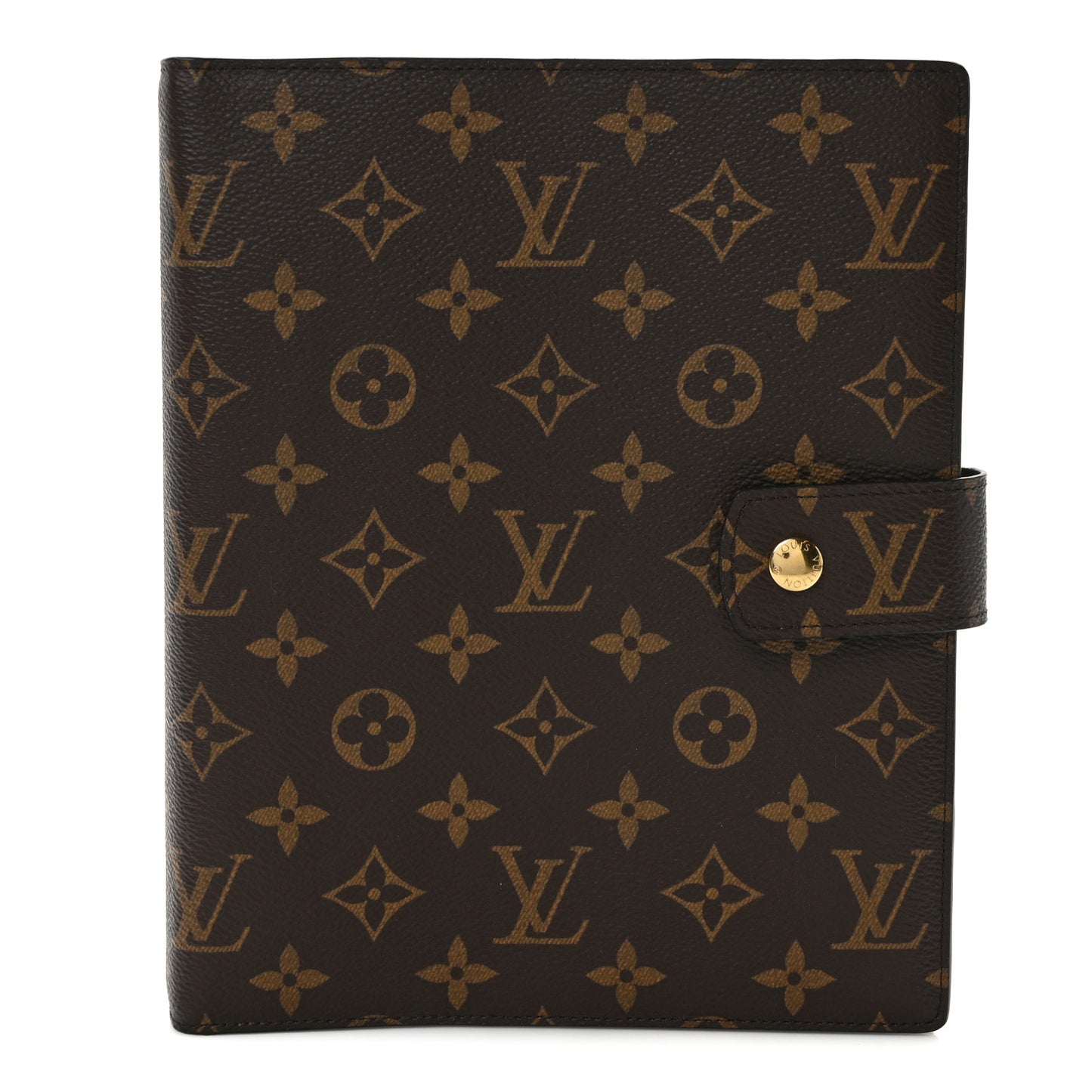 Monogram Large Ring Agenda Cover
