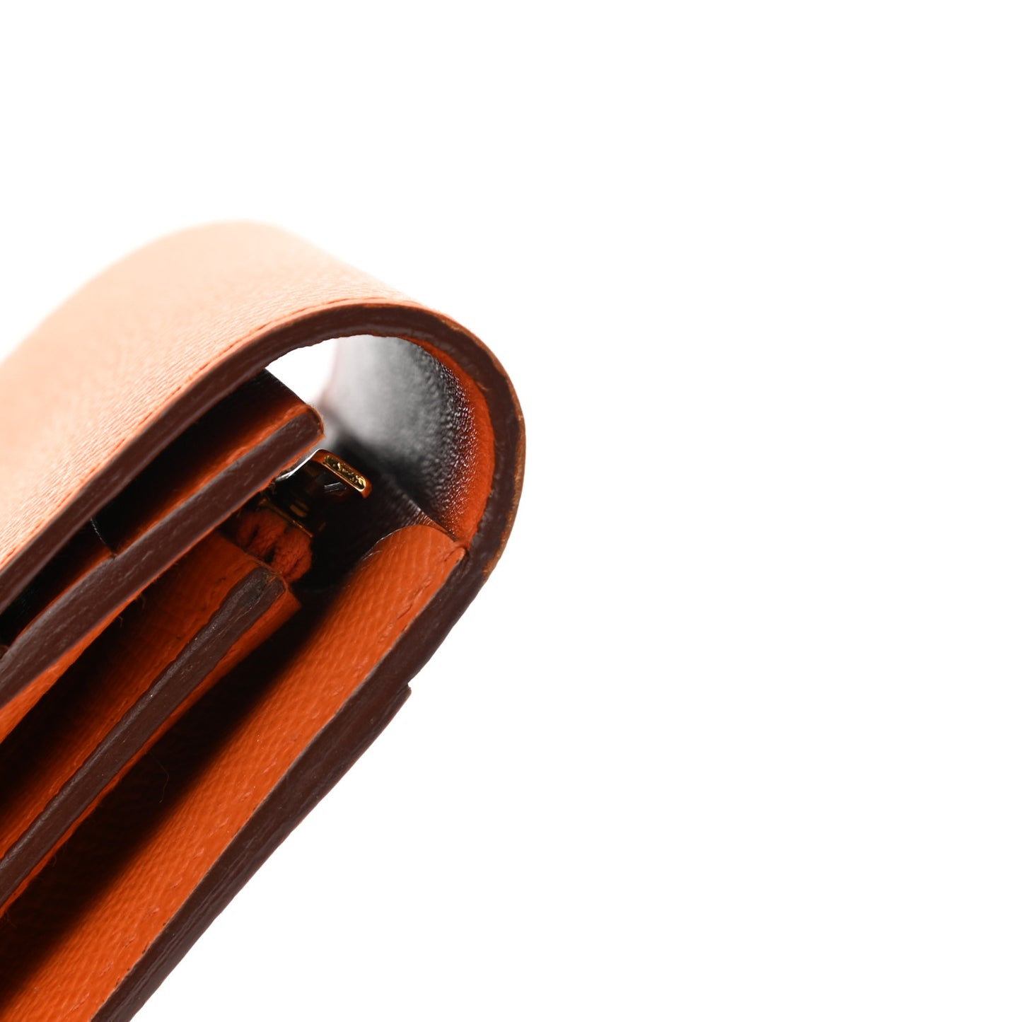 Epsom Constance Short Wallet Orange