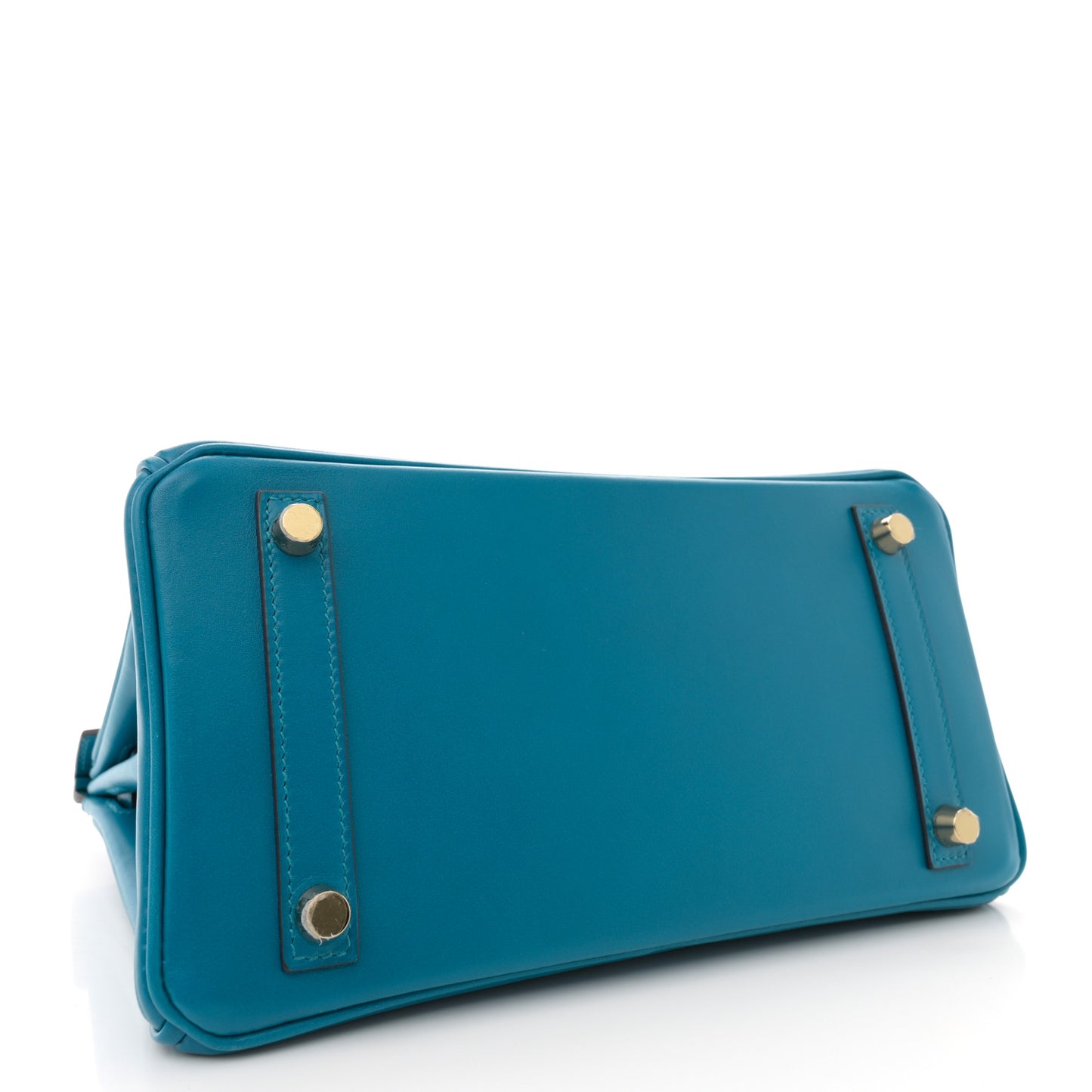 Tadelakt Birkin 25 Bleu Izmir