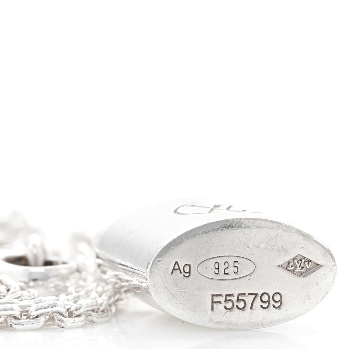 Sterling Silver Lockit Necklace