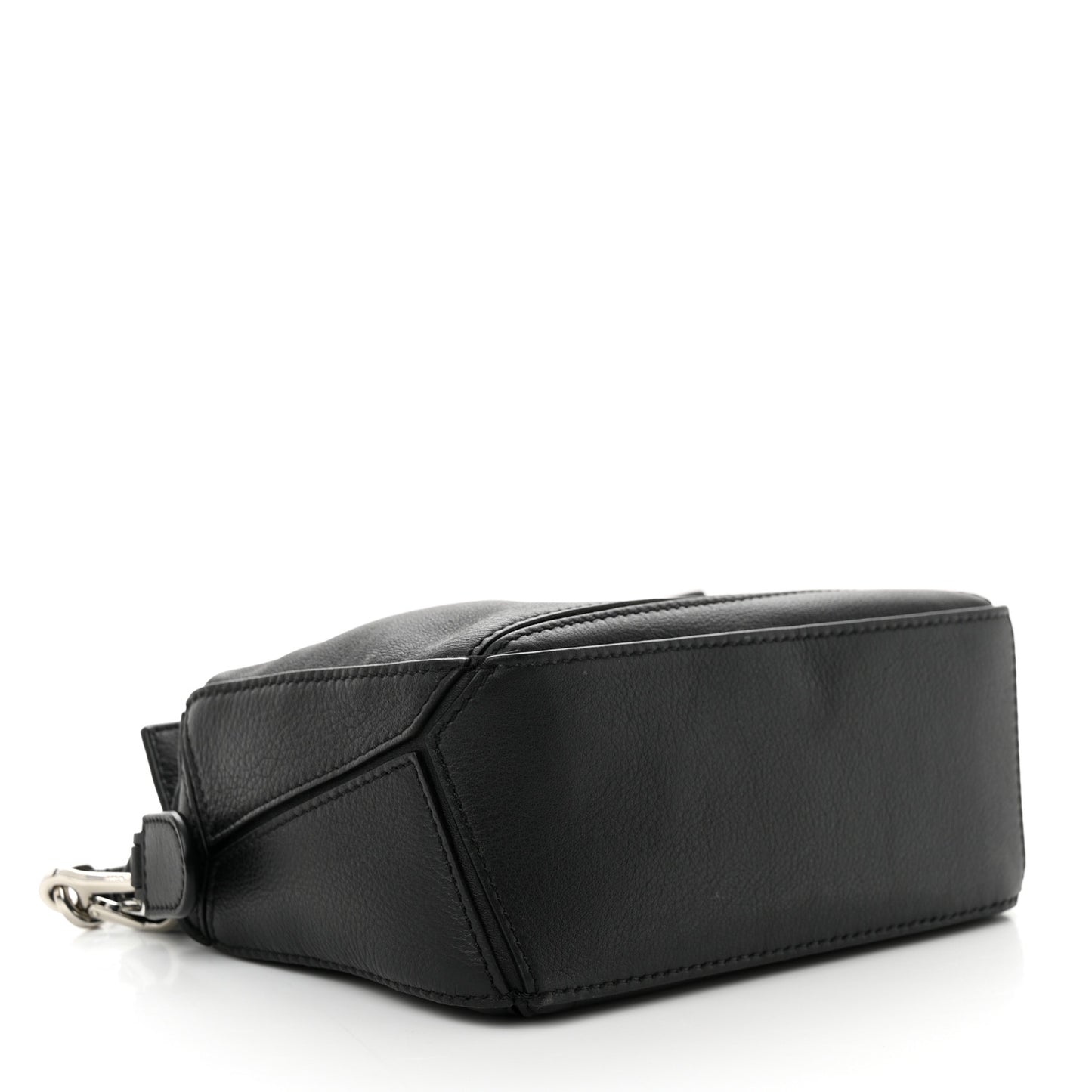 Calfskin Mini Puzzle Bag Black