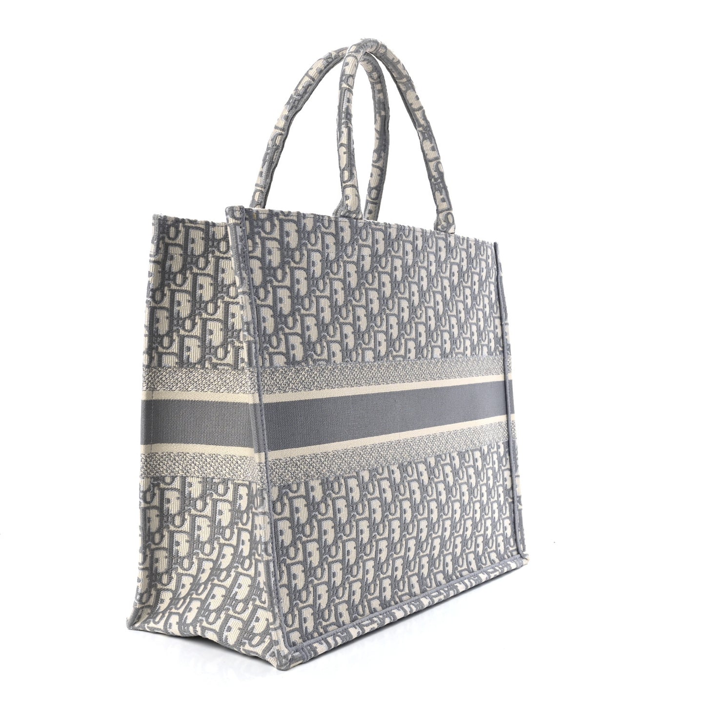 Oblique Large Book Tote Grey
