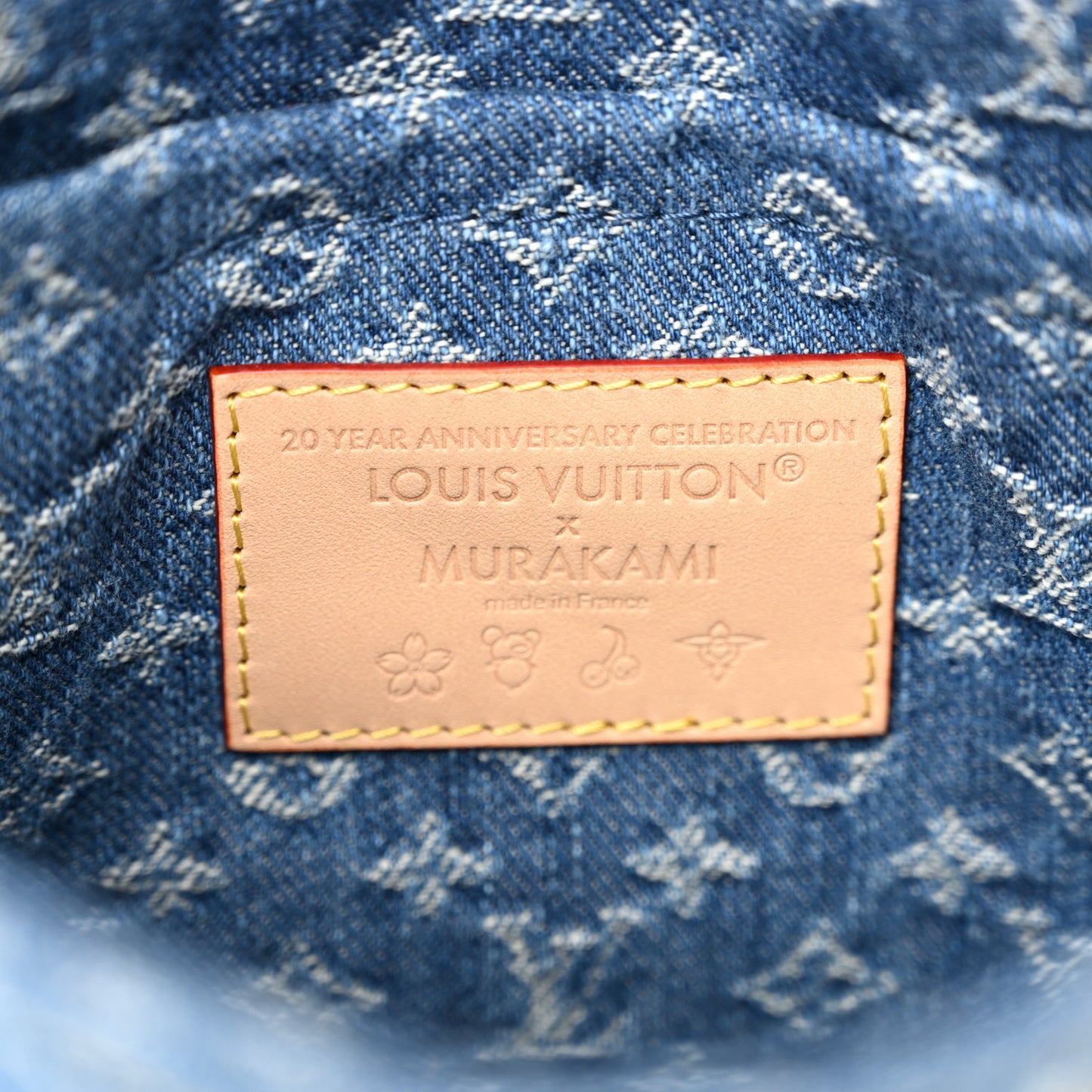LV X TM Monogram Denim Cerises Sunset