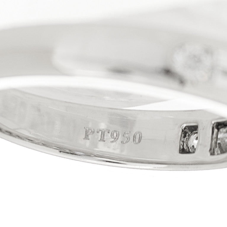 Platinum Round Baguette Diamond 3mm Channel-Set Eternity Band Ring 48 4.5
