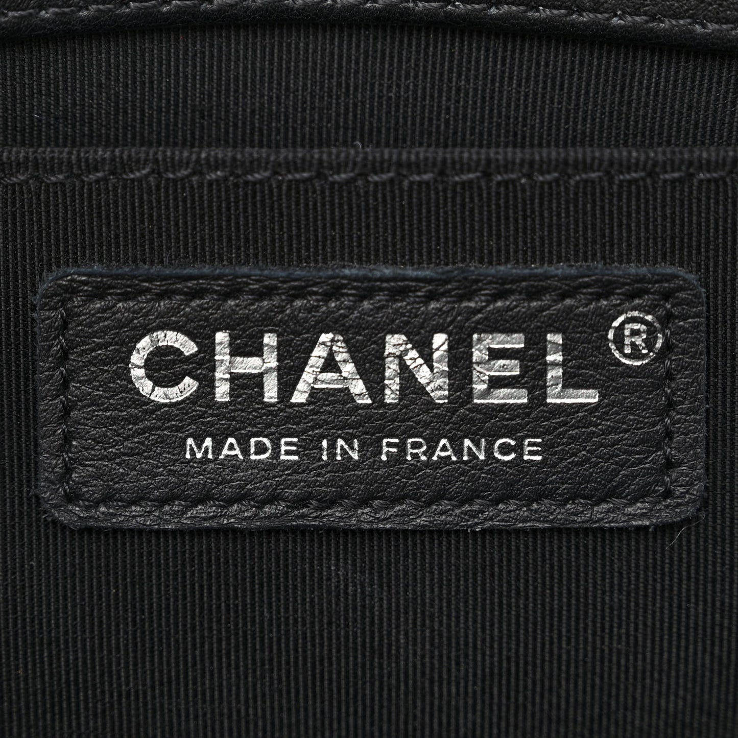 Wool Lambskin Embroidered Mosaic Medium Boy Flap Black