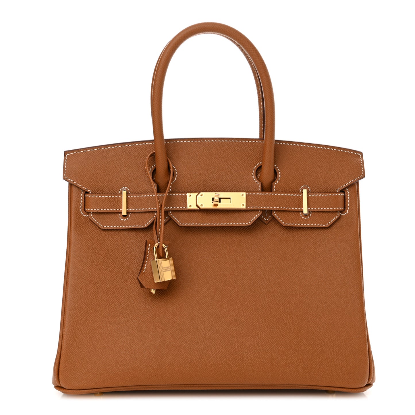 Epsom Birkin 30 Gold