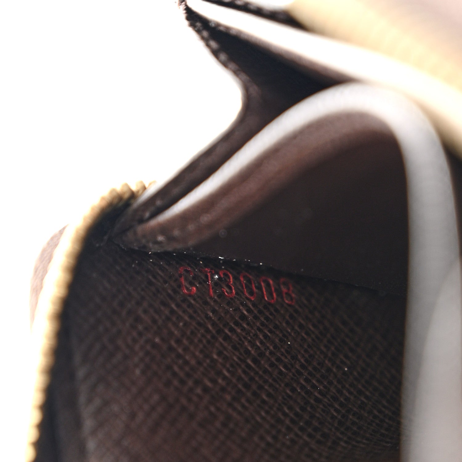 Louis Vuitton Damier Ebene Zippy Coin Purse 7 of 9