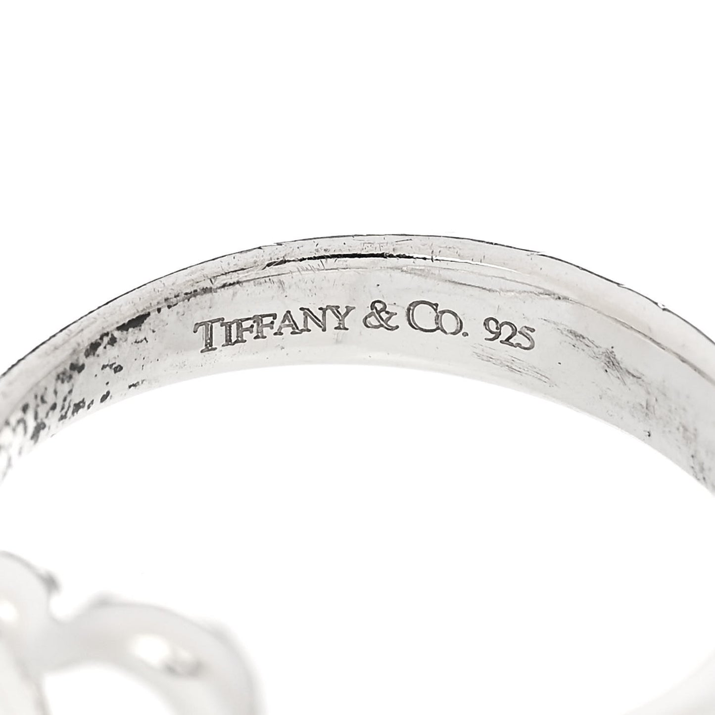 Sterling Silver Elsa Peretti Open Heart Ring 47 4