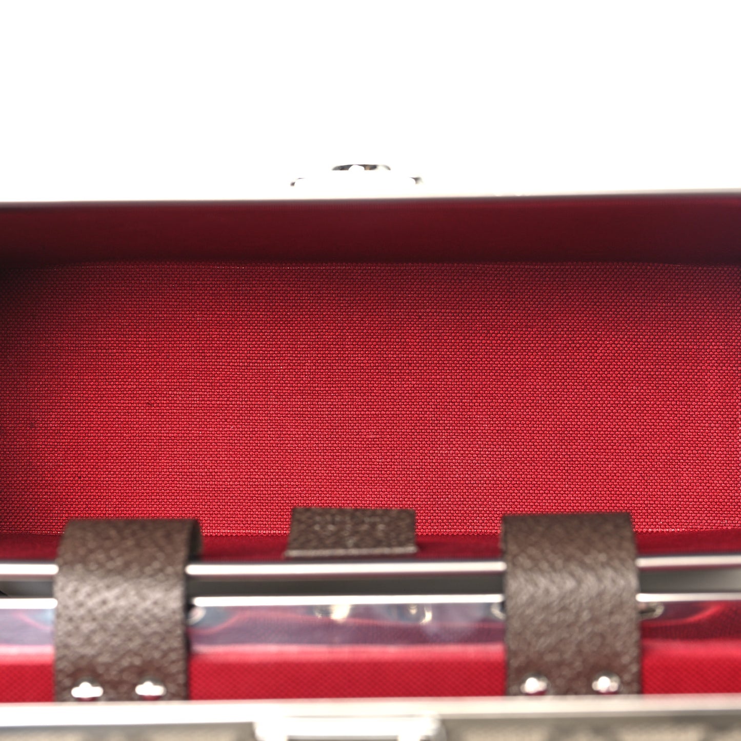 GG Supreme Monogram Globe-Trotter Beauty Case Brown