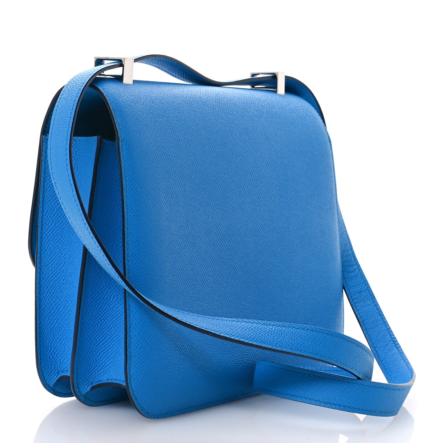 Hermes Epsom Constance 24 Bleu Frida 3 of 11