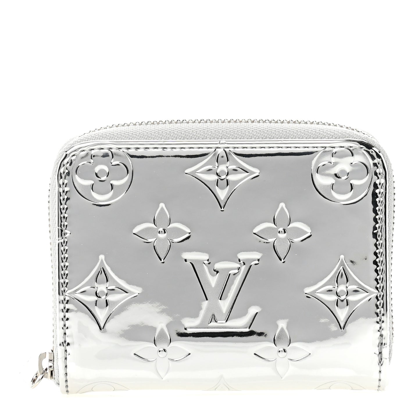 Monogram Miroir Zippy Coin Purse Silver