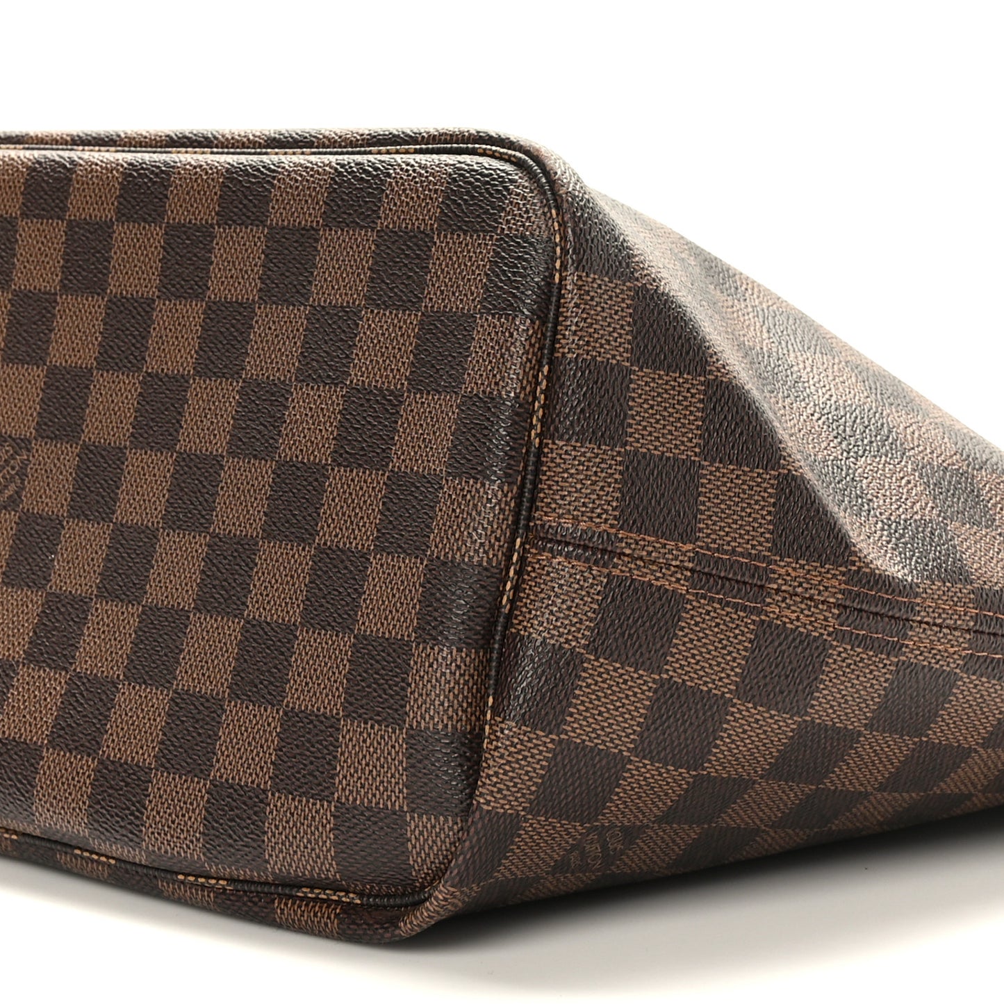 Damier Ebene Neo Neverfull MM Rose Ballerine