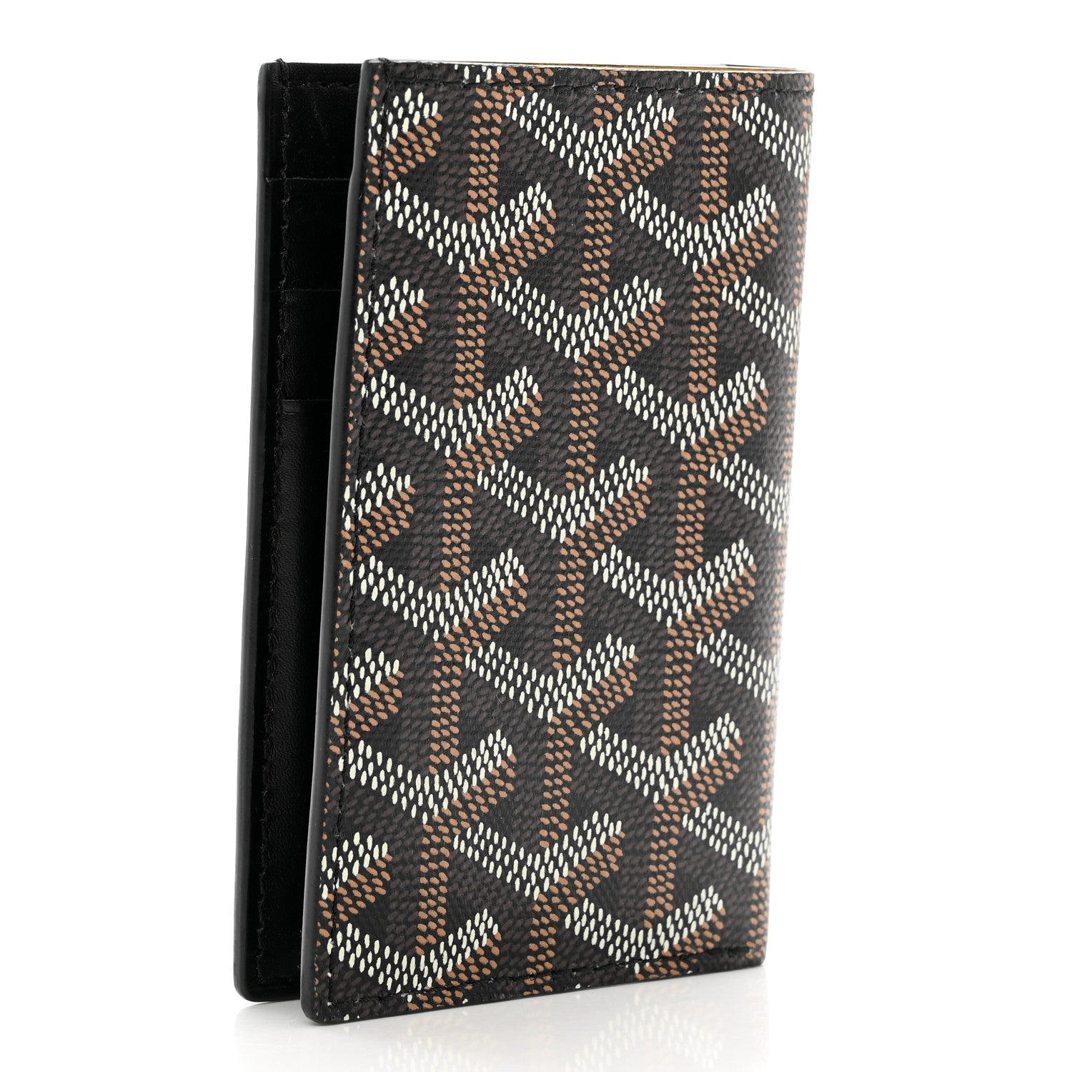 Goyard Goyardine Saint Pierre Card Holder Black 3 of 7