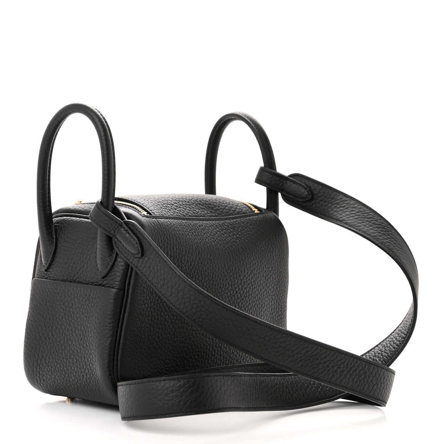 Taurillon Clemence Mini Lindy 20 Black