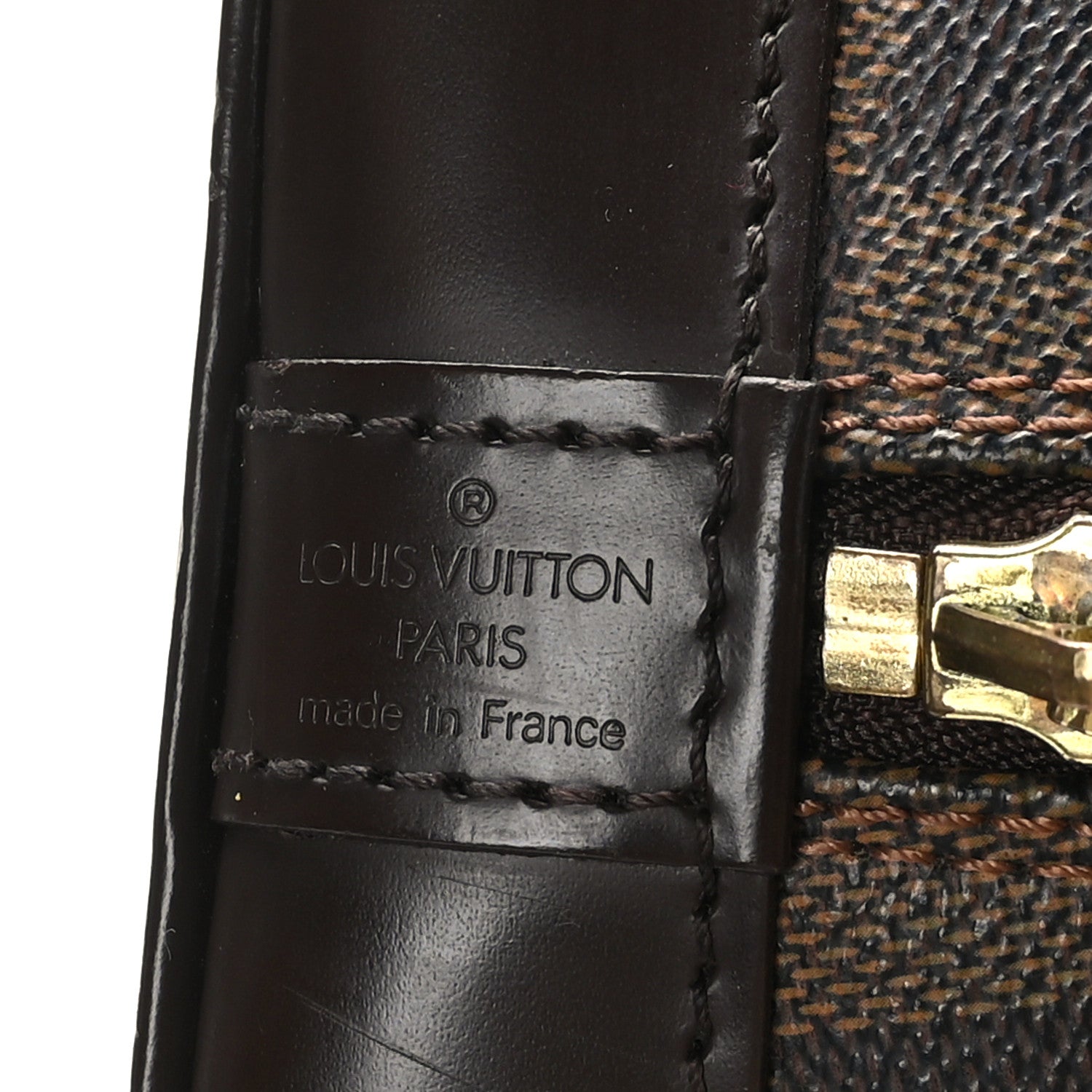 Louis Vuitton Damier Ebene Alma PM 7 of 9