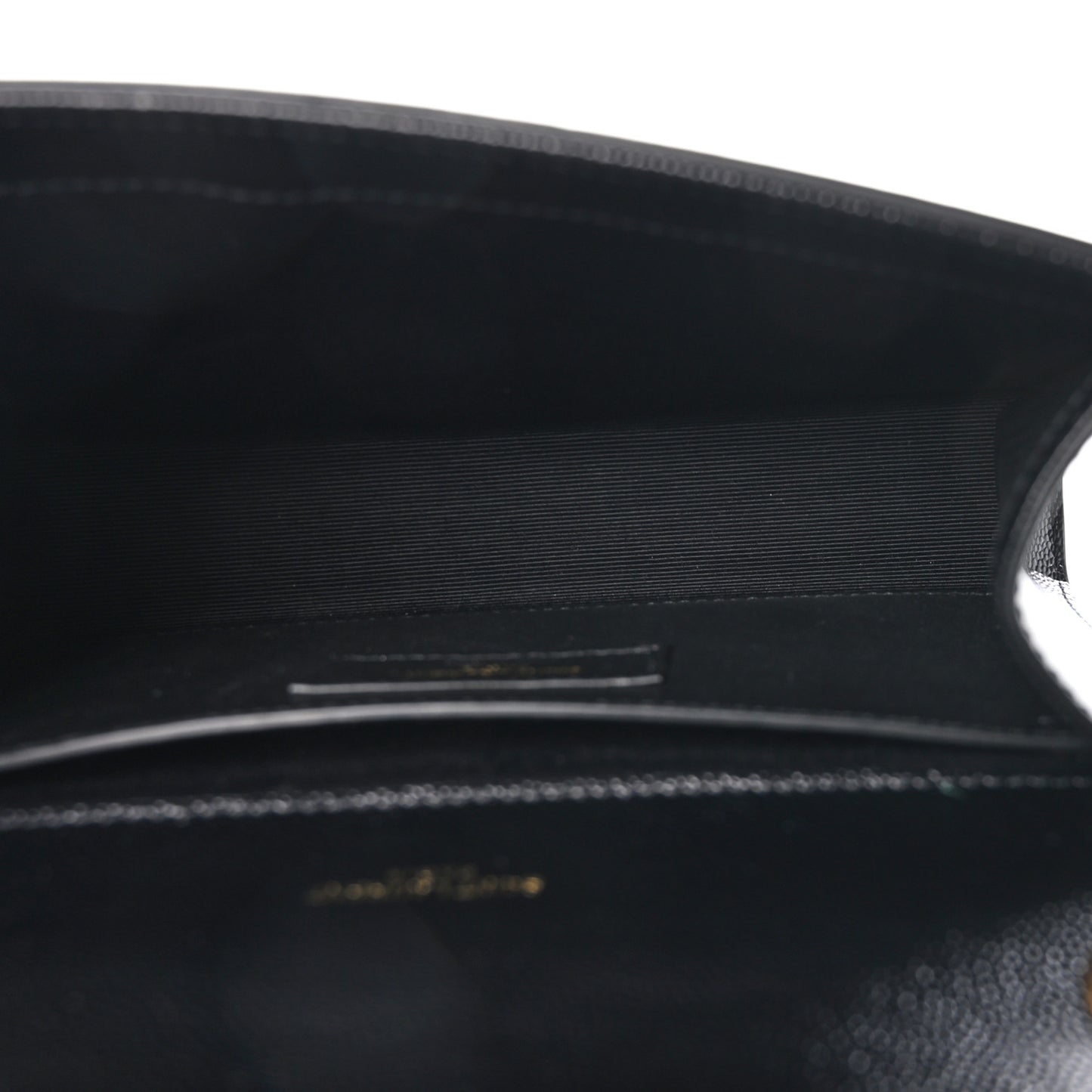 Grain De Poudre Small Classic Monogram Kate Tassel Satchel Black