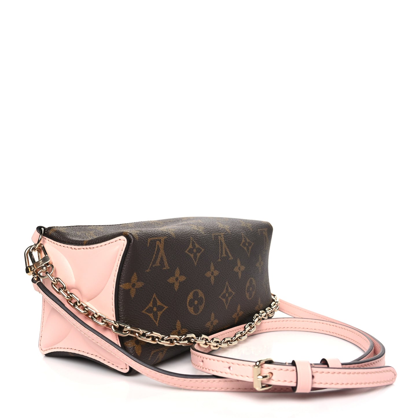 Monogram Bloom Pouch Rose Jasmin