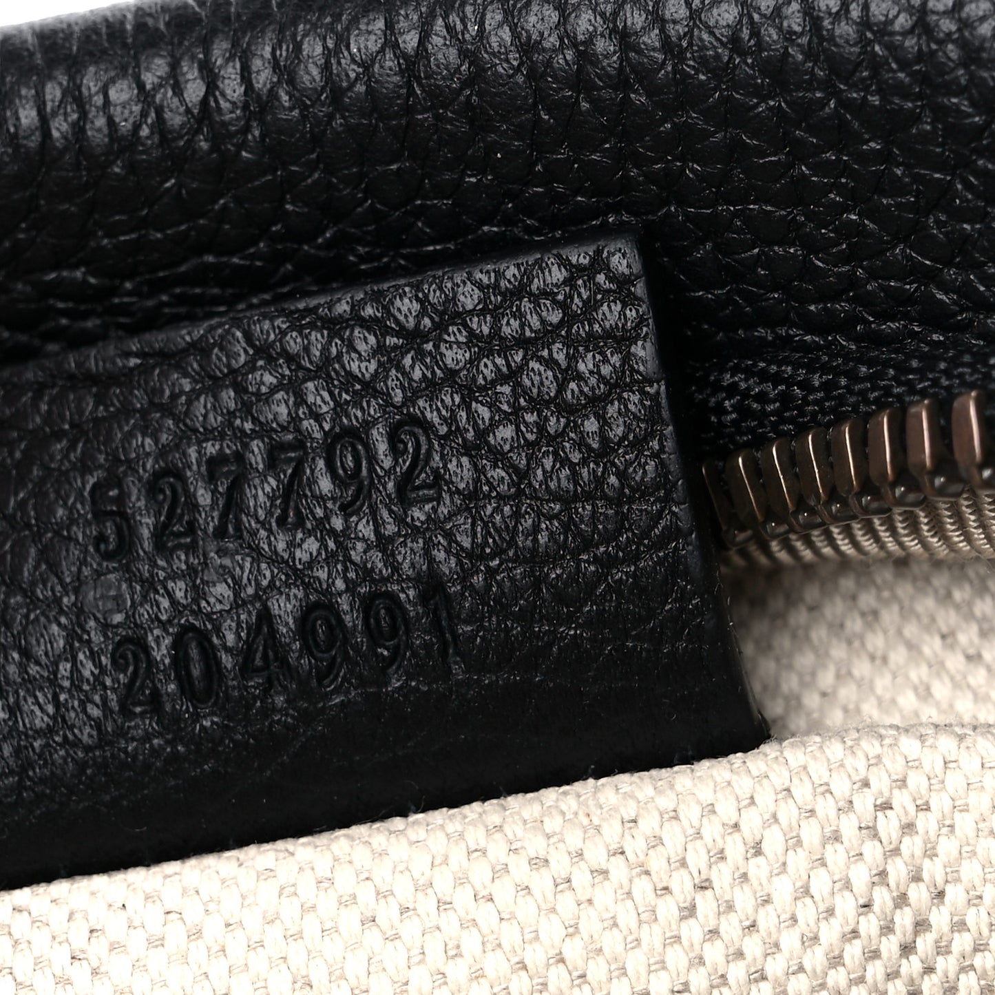 Grained Calfskin Small Logo Belt Bag Black