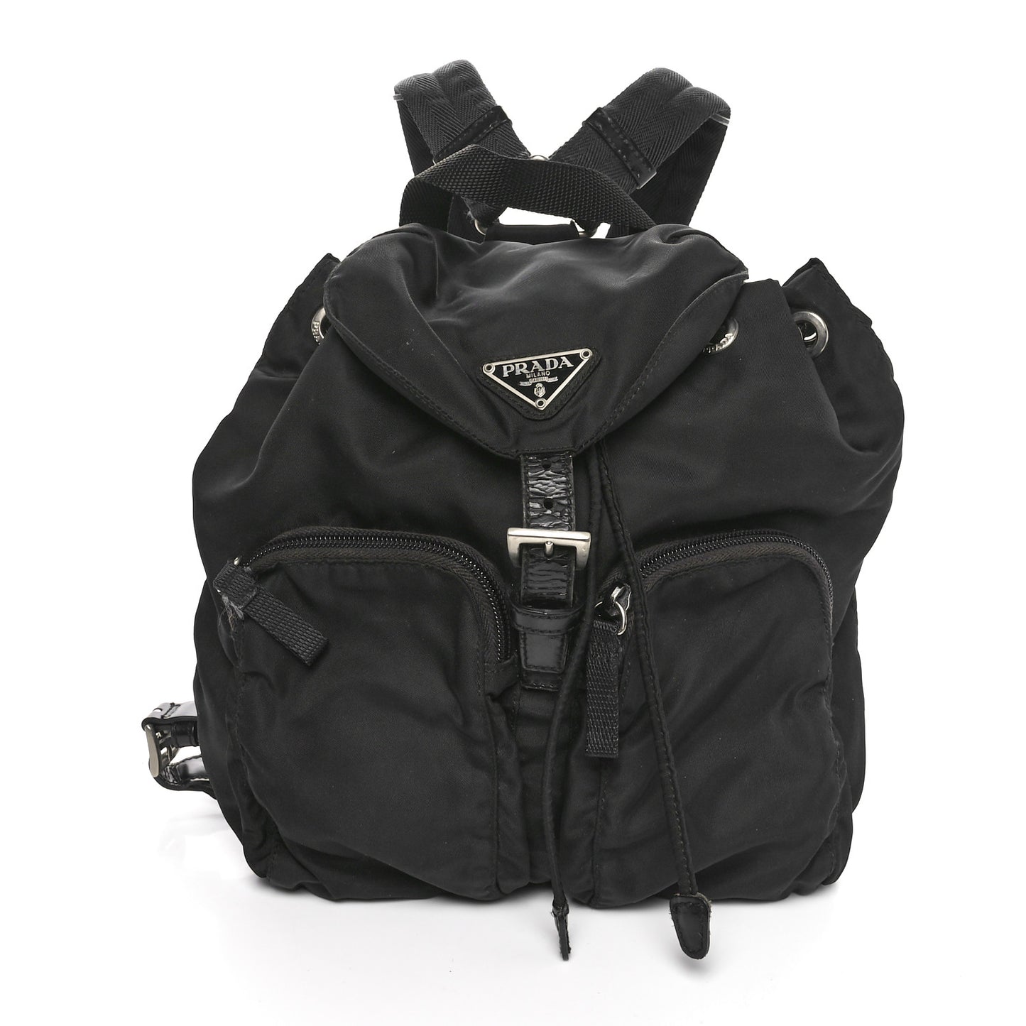 Tessuto Nylon Vela Small Backpack Black