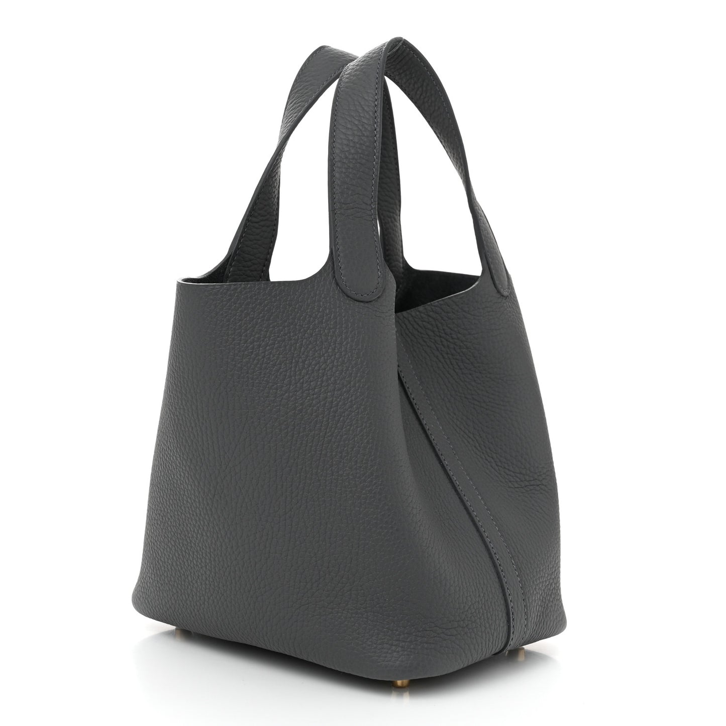 Taurillon Clemence Picotin Lock 18 PM Ardoise