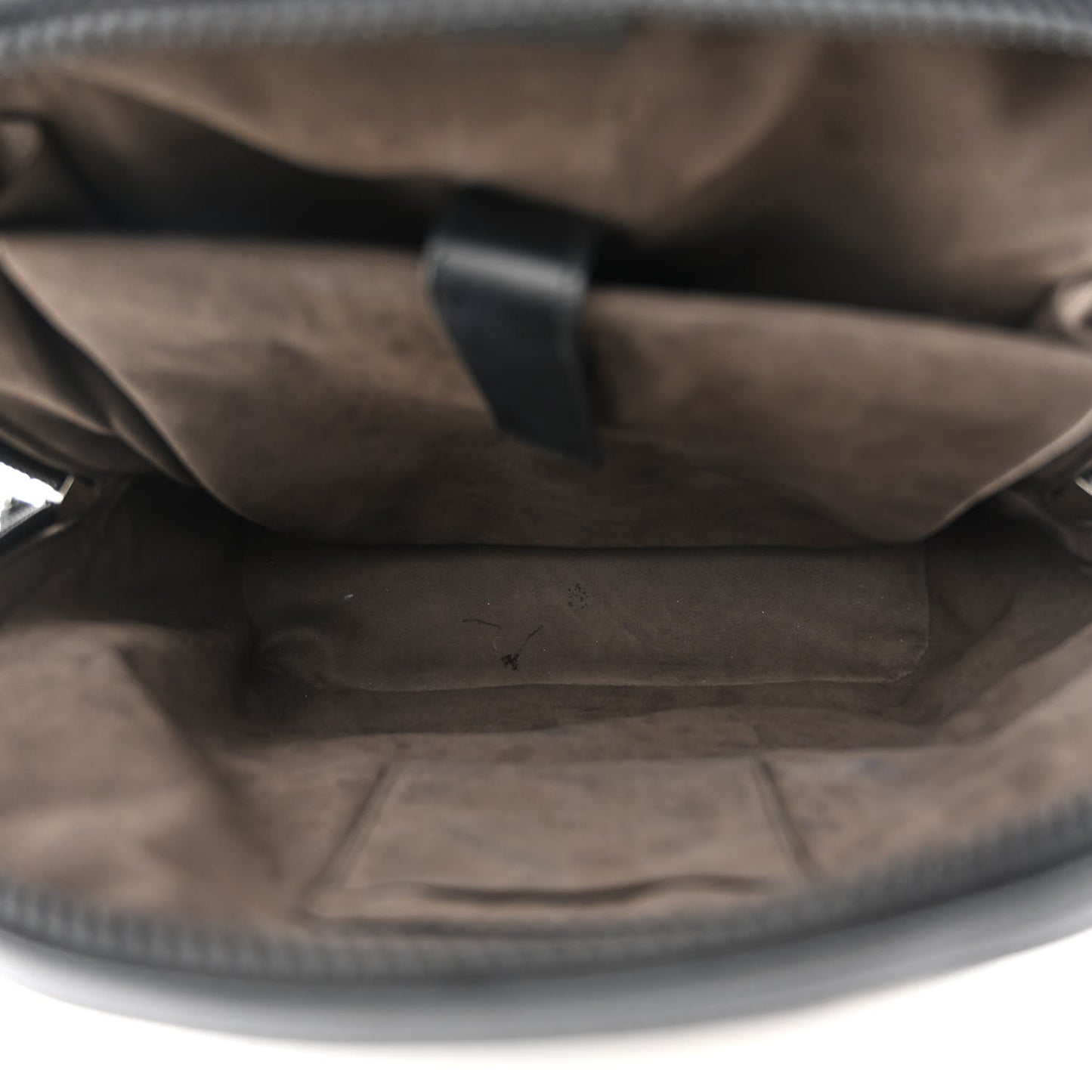 GG Supreme Monogram Medium Backpack Black