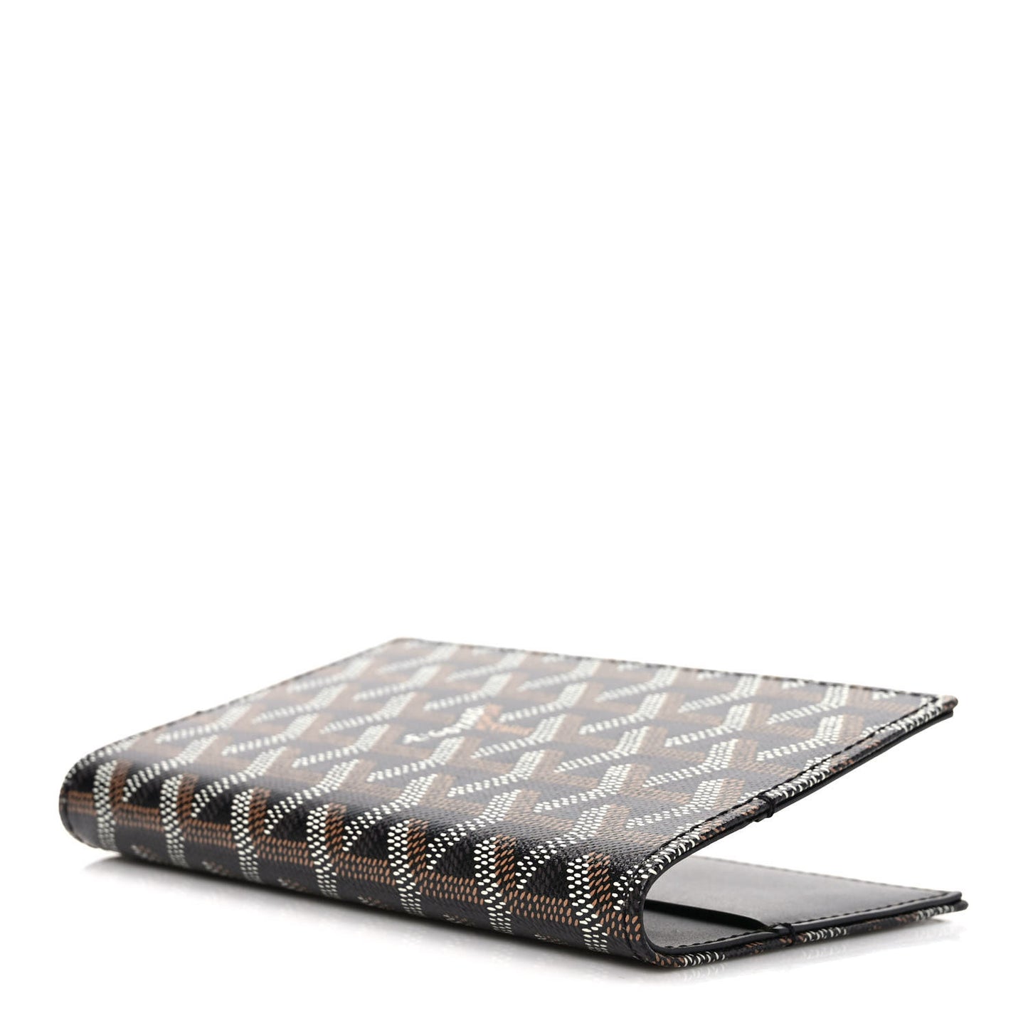 Goyardine Passport Wallet Black