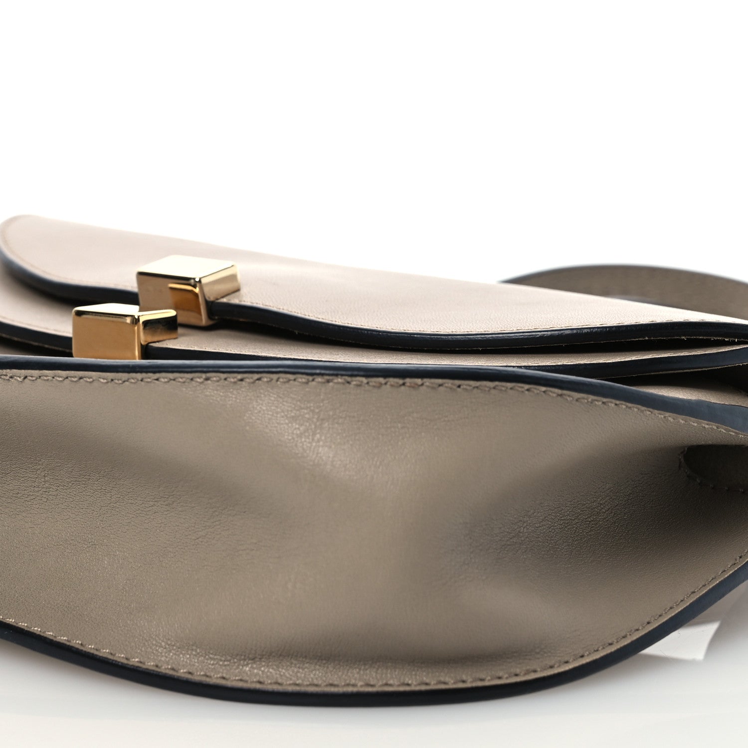 Chloe Calfskin Mini Georgia Crossbody Bag Motty Grey 10 of 14