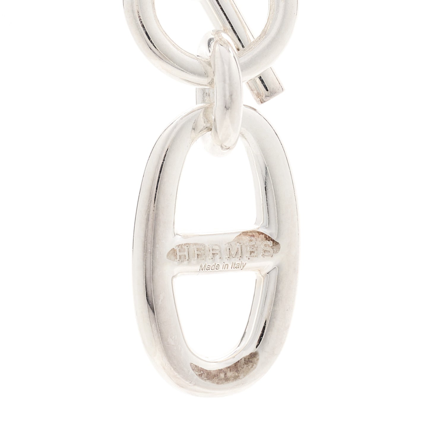 Sterling Silver Amulette Chaine d'Ancre Necklace