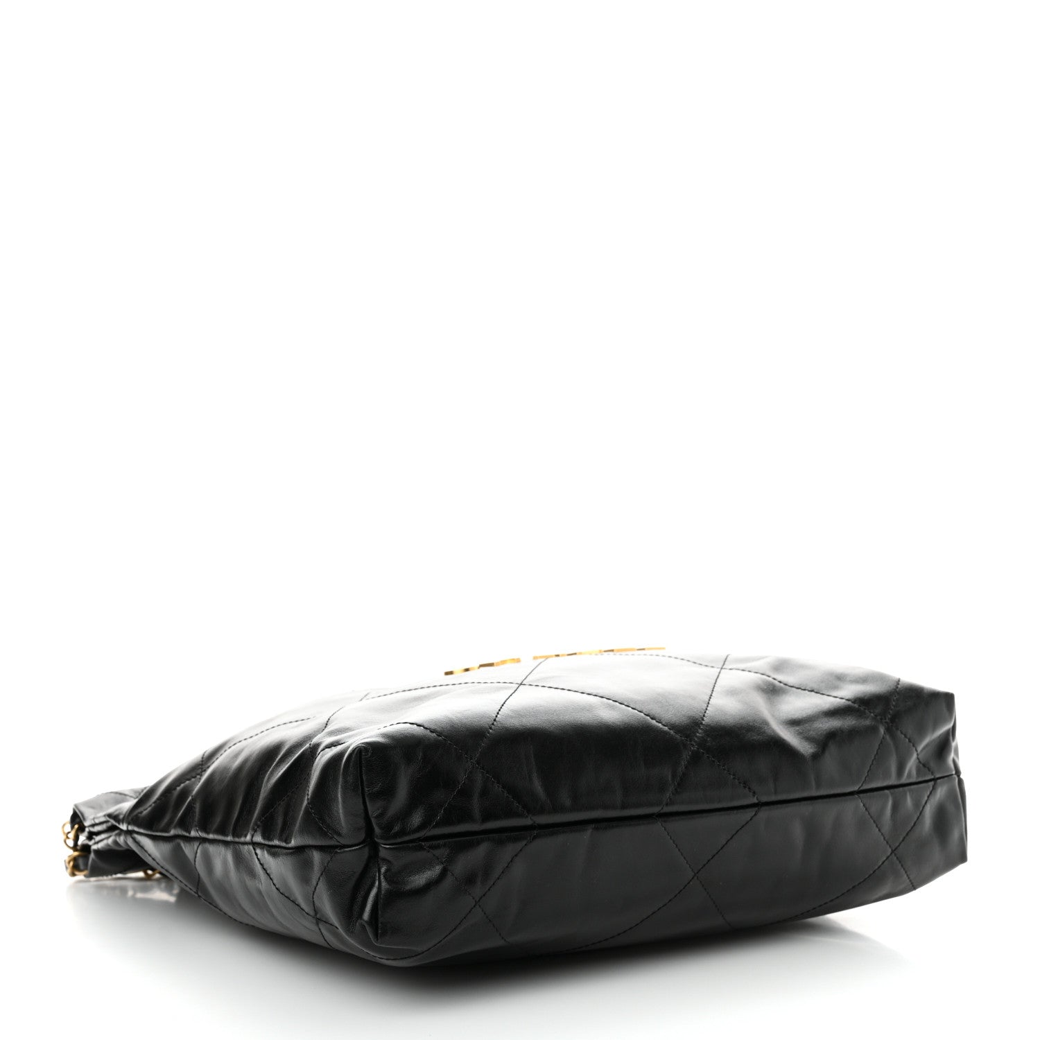 Chanel Shiny Calfskin Quilted Small Chanel 22 Black 5 of 11