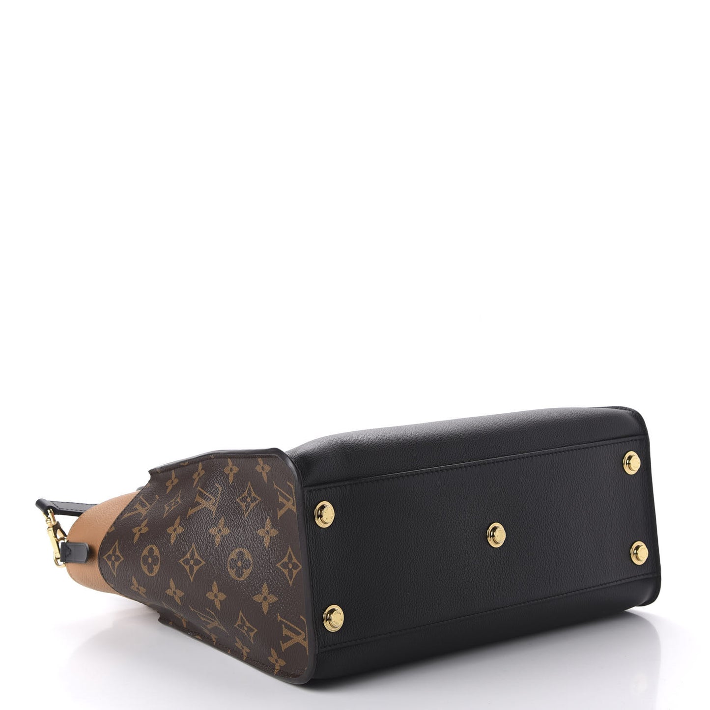 Calfskin Monogram On My Side Black