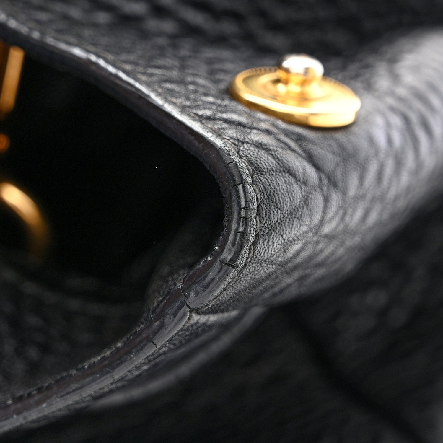 Prada Vitello Daino Tote Black 13 of 18