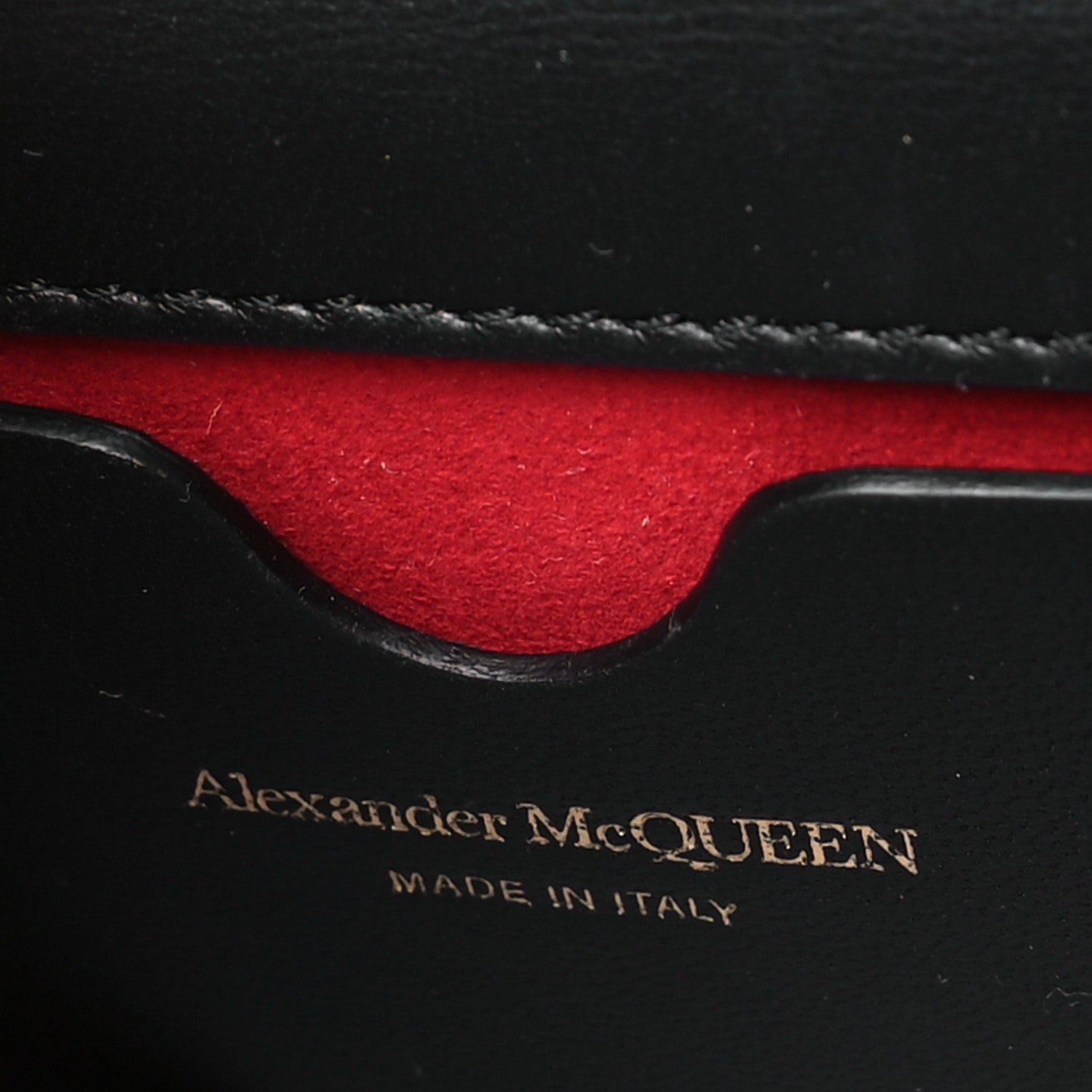 Alexander McQueen Lambskin Quilted Knuckle Shoulder Bag Black 6 of 11