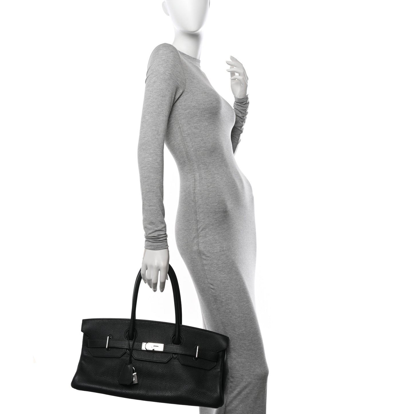 Taurillon Clemence JPG Birkin 42 Vert Fonce