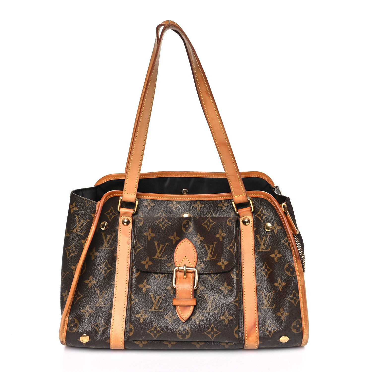 サックバクスター PM ルイヴィトン Louis Vuitton Monogram Sac Baxter PM Dog Pet Carrier 1822203