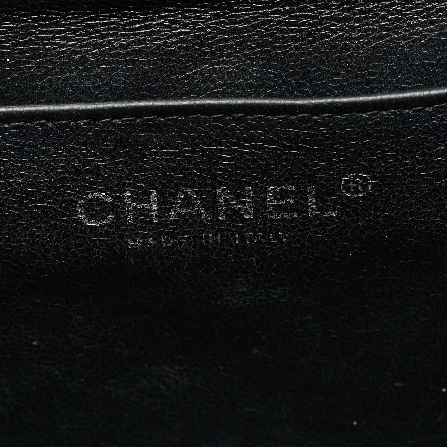 Patent Quilted Clutch with Chain Flap Black