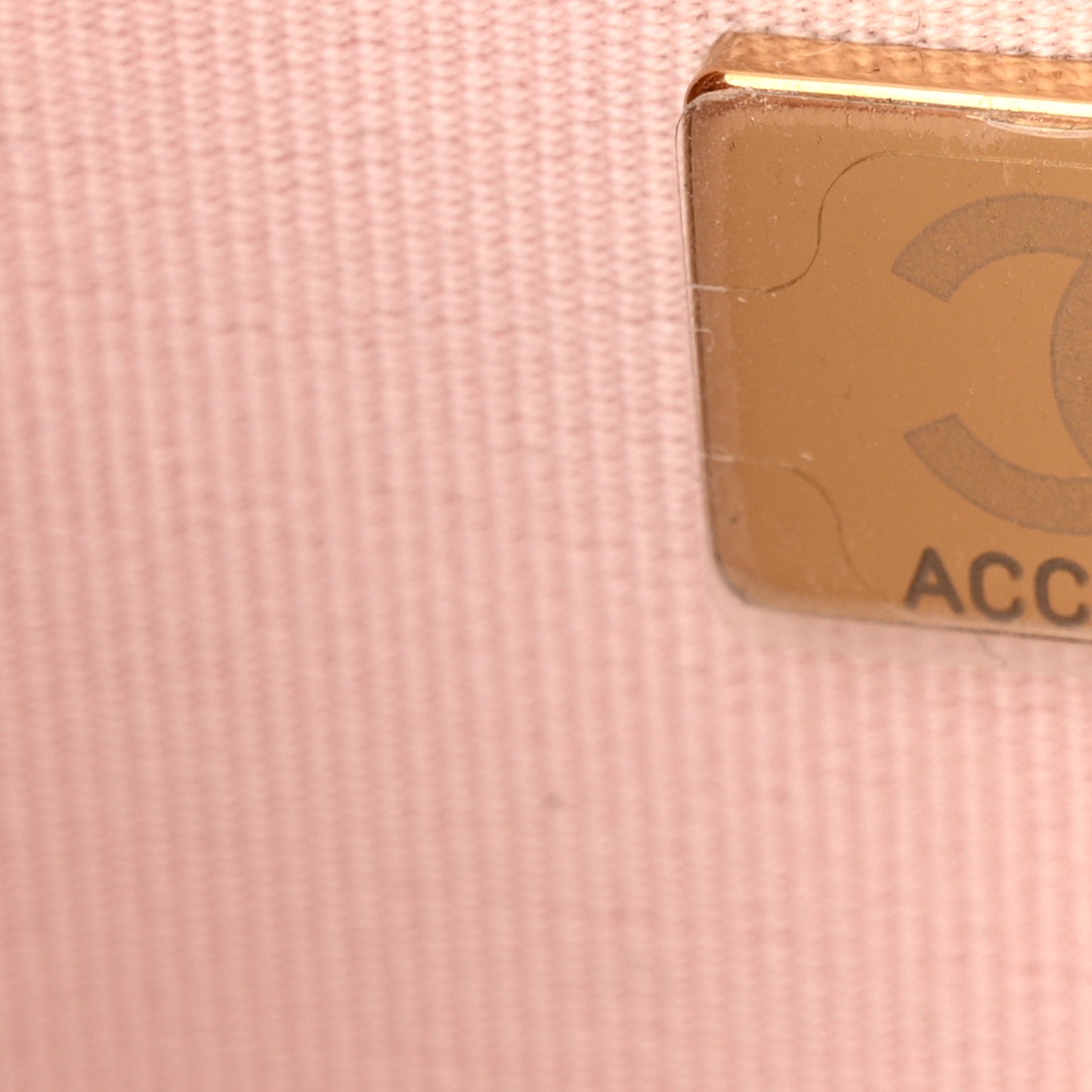 Caviar Quilted Camellia Wallet On Chain WOC Light Pink