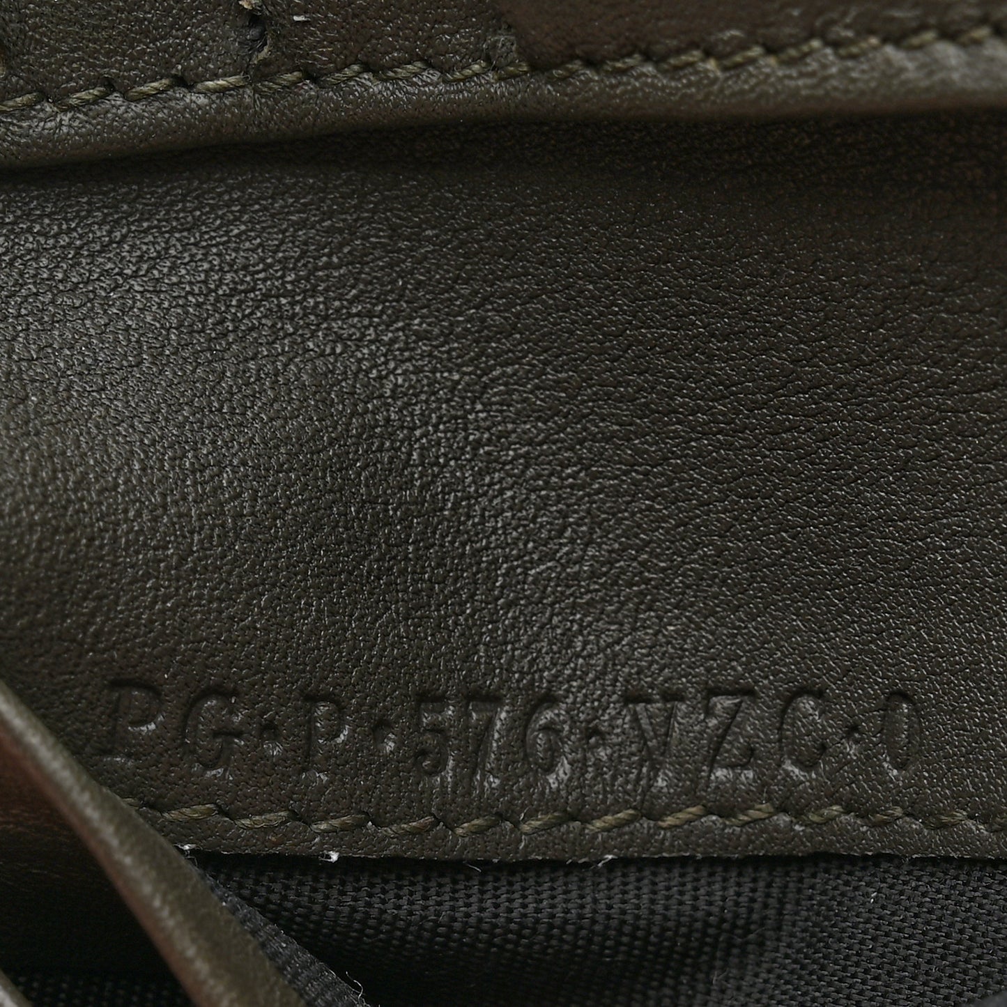 Canvas Rockstud VLTN Bi-Fold Wallet Olive