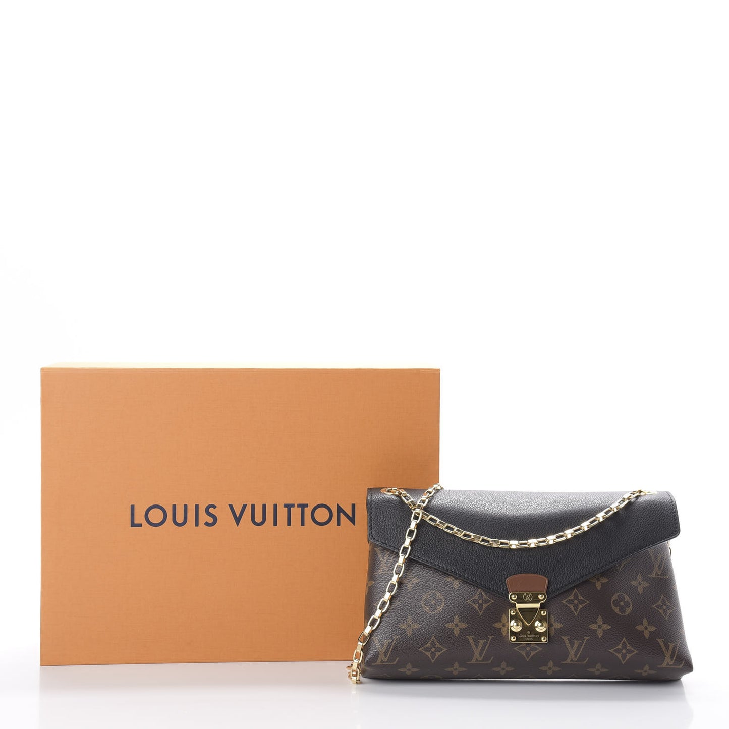 Monogram Pallas Chain Black