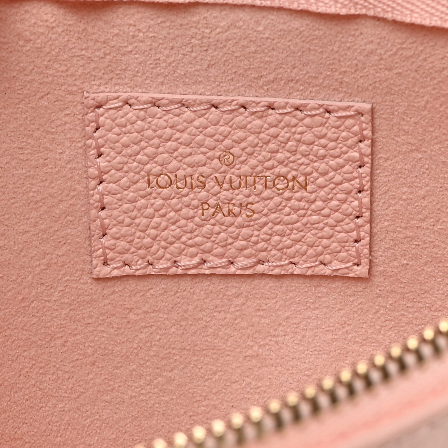 Louis Vuitton Empreinte Monogram Carryall PM Pochette Pink Opale 6 of 6