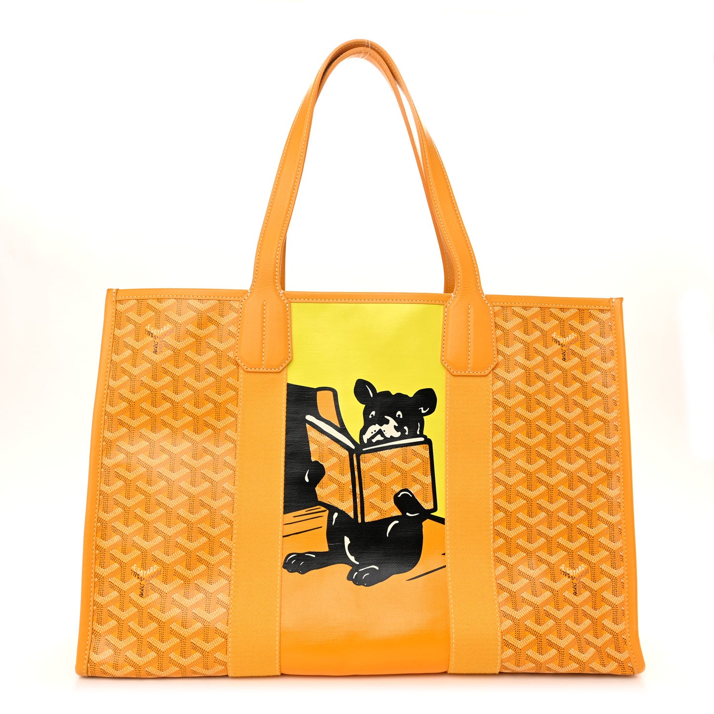 Goyardine Villette Tote Yellow