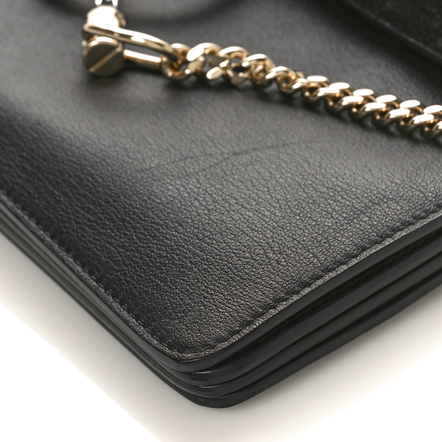 Suede Calfskin Medium Faye Shoulder Bag Black